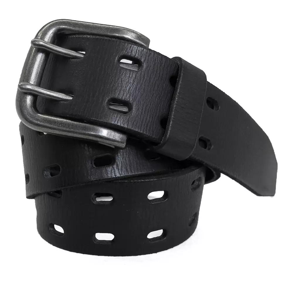 Men's Smith's Workwear 38mm Double Prong Perforated Leather Belt,  Product Image