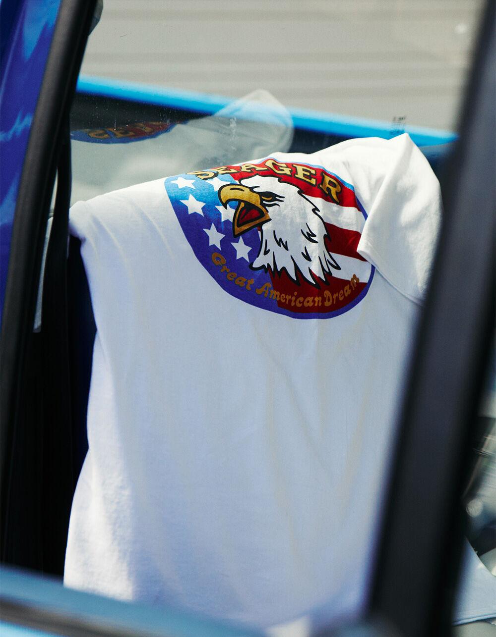 SEAGER Great American Dream Mens Tee - WHITE Product Image