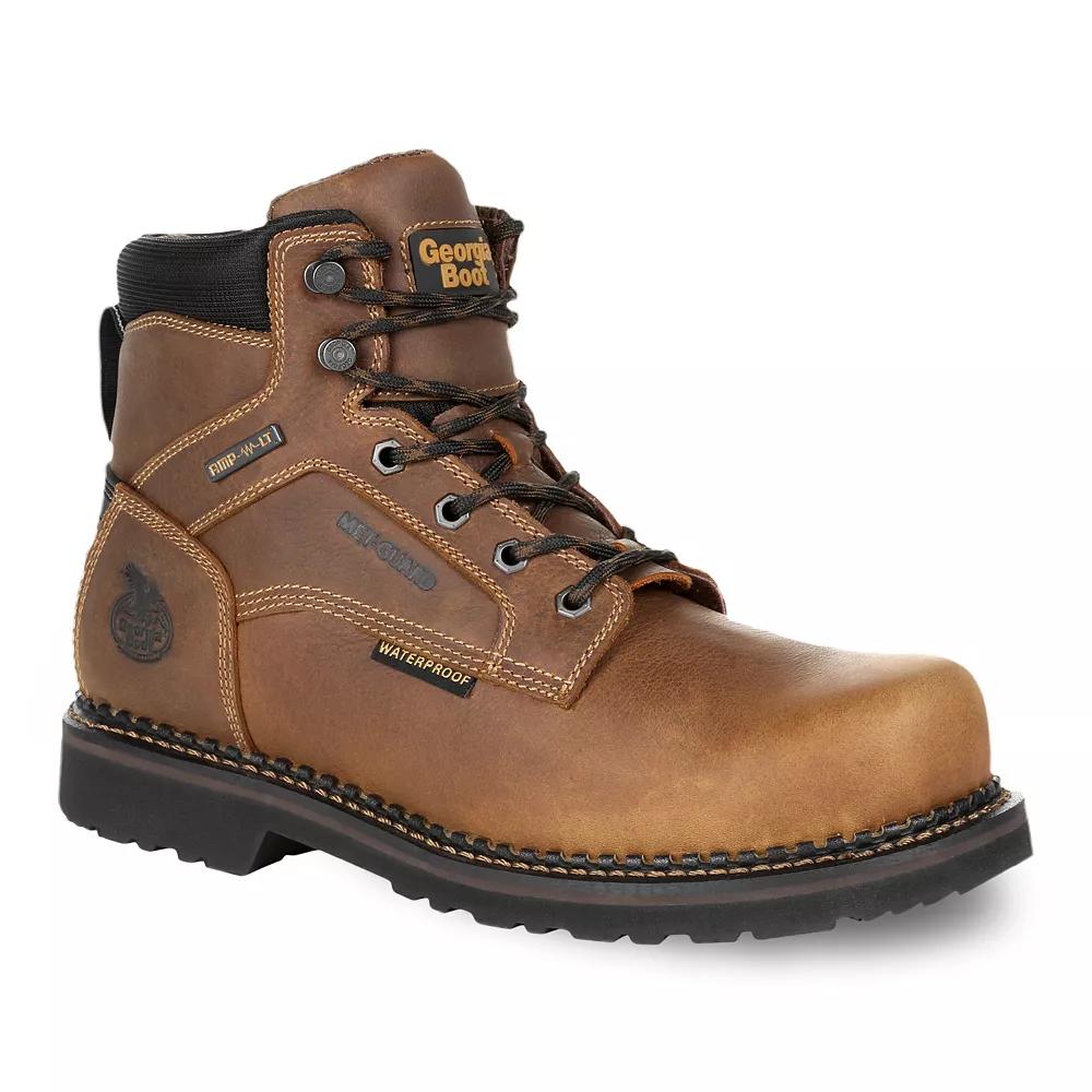 Georgia Boots Georgia Giant Revamp Internal Met-Guard Men's Waterproof Steel Toe Work Boots,  Product Image