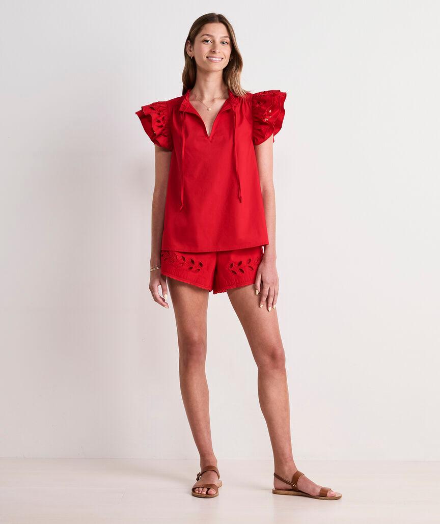 Adare Eyelet Top Product Image