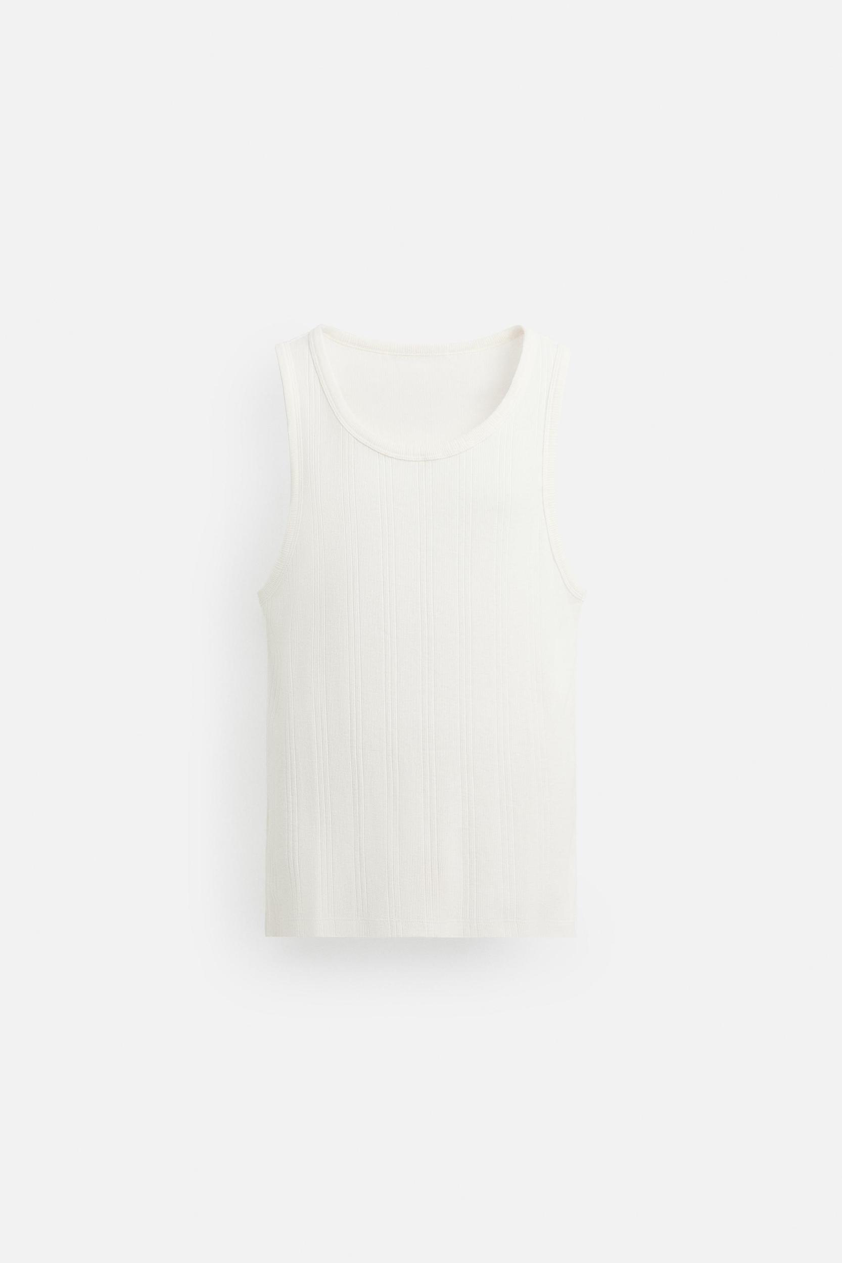 TEXTURED TANK TOP Product Image