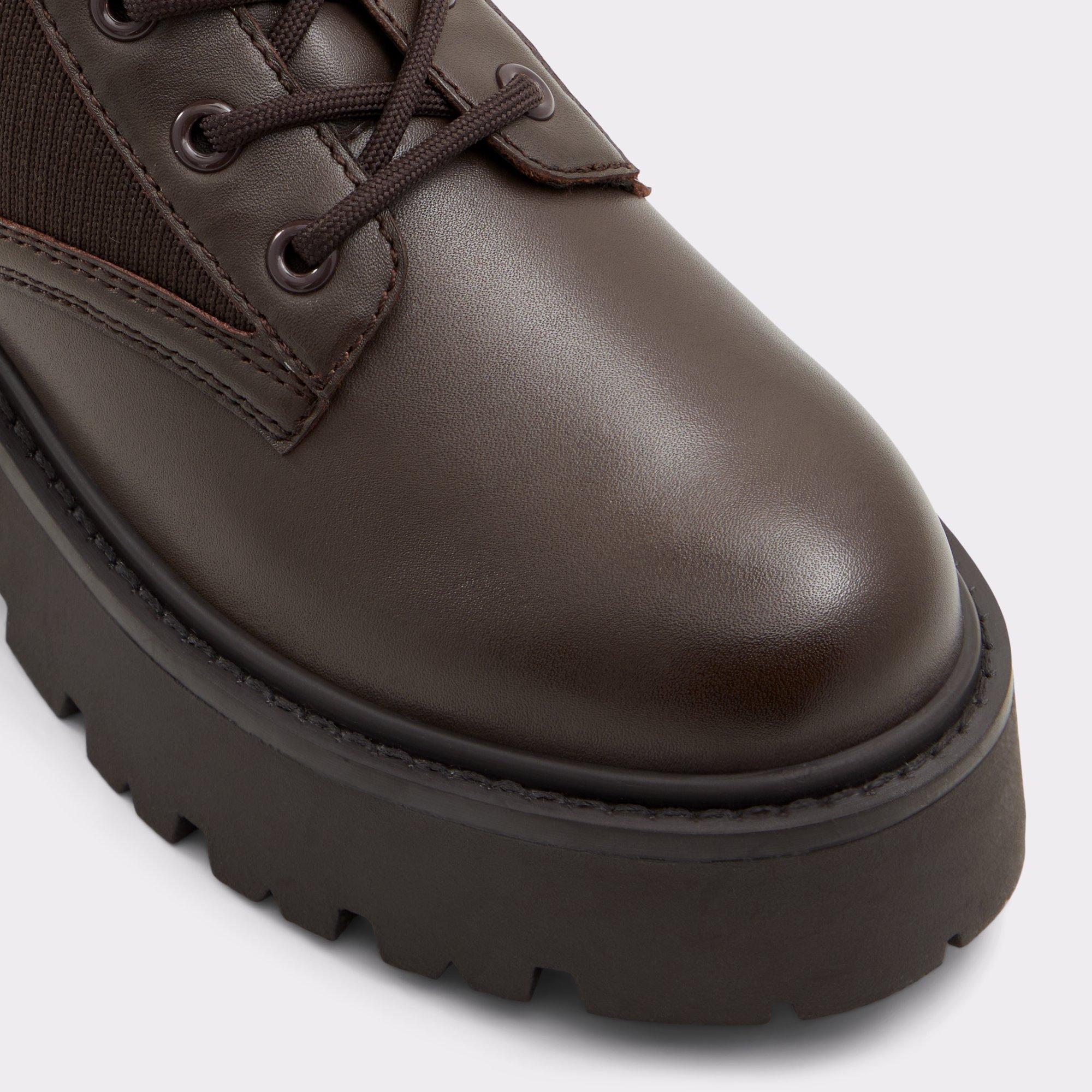 Talaleryknit Brown Overflow Women's Combat boots | ALDO US Product Image