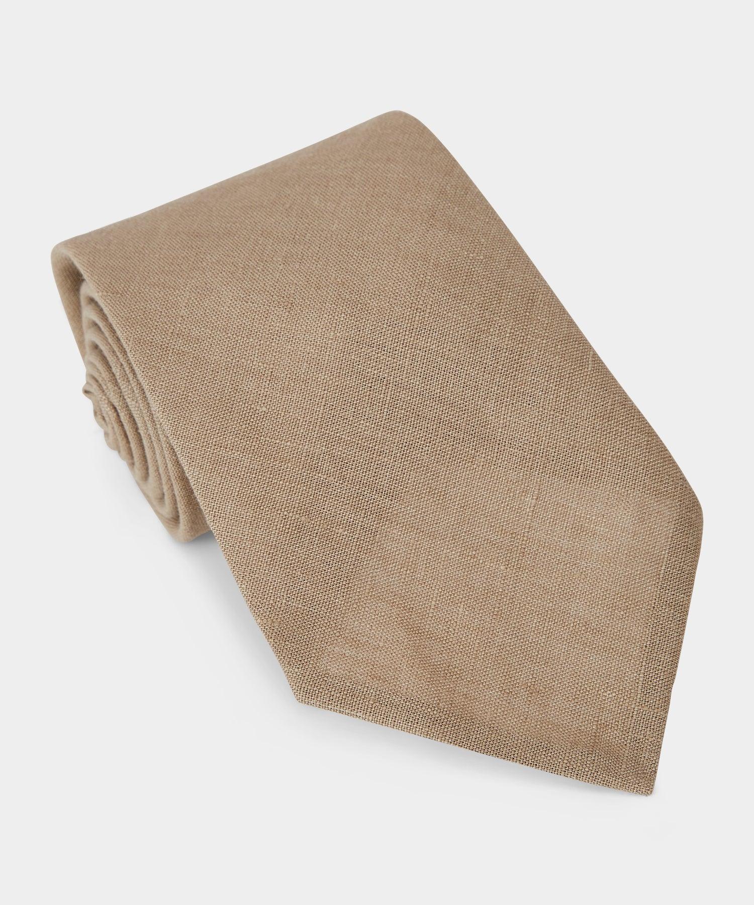 Italian Linen Spread Collar Dress Shirt Product Image
