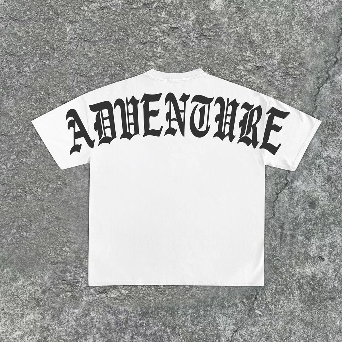 Sopula Retro Dorberm Short Sleeve Cotton T-Shirt Product Image