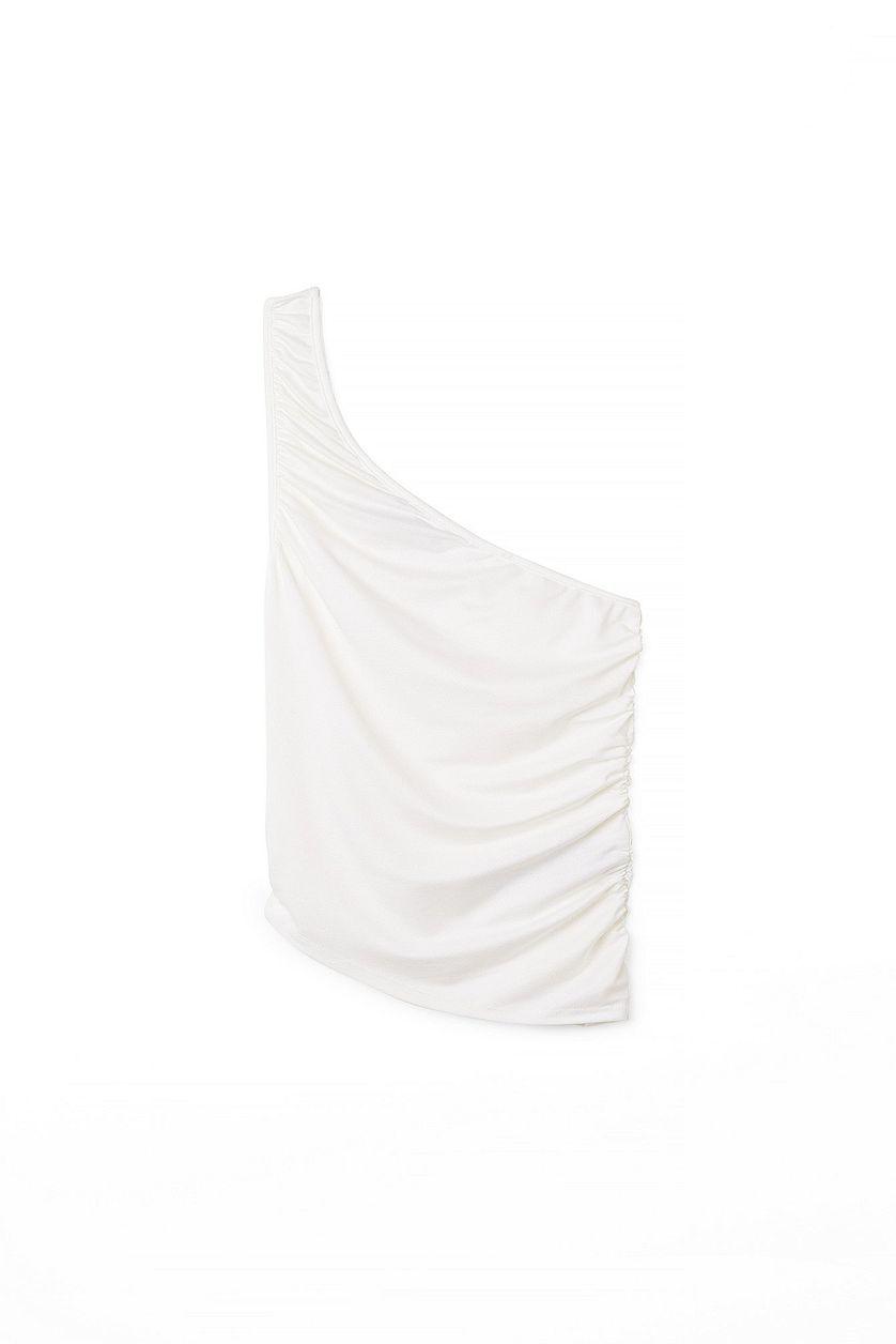 Asymmetric Side Jersey Top Product Image