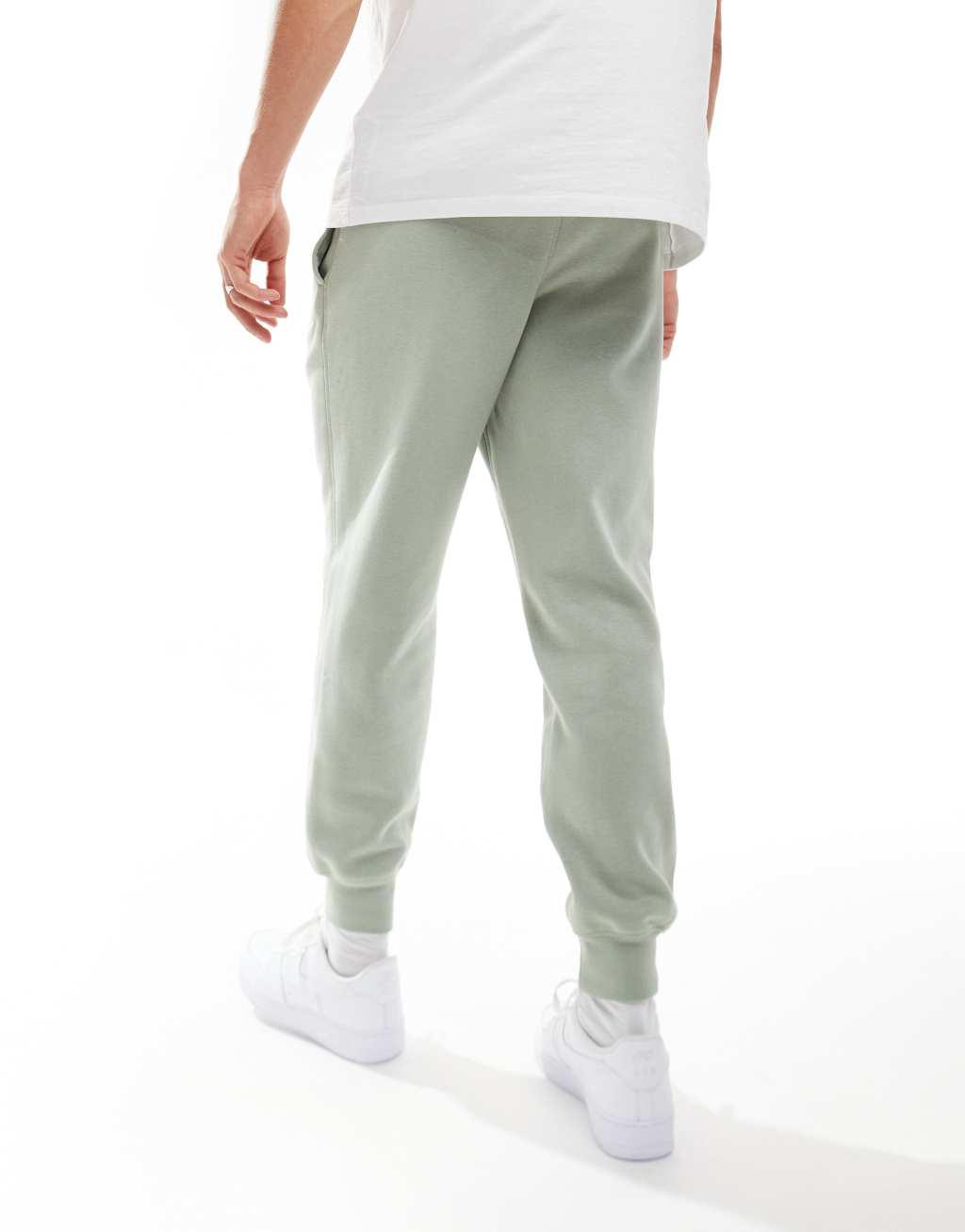Nike Club Chenile Futura logo sweatpants in khaki Product Image