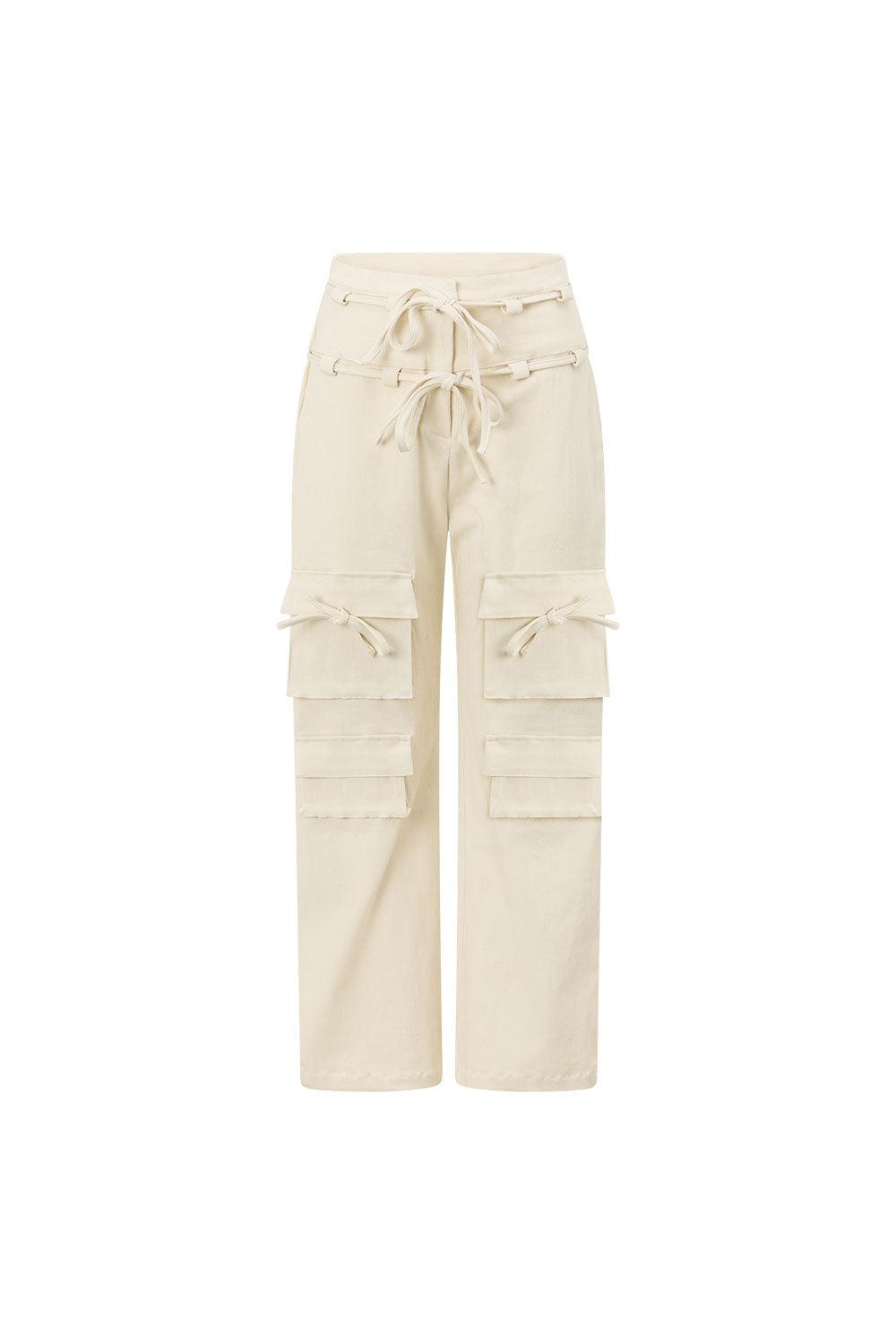 Jaicee Pants - Cream Product Image