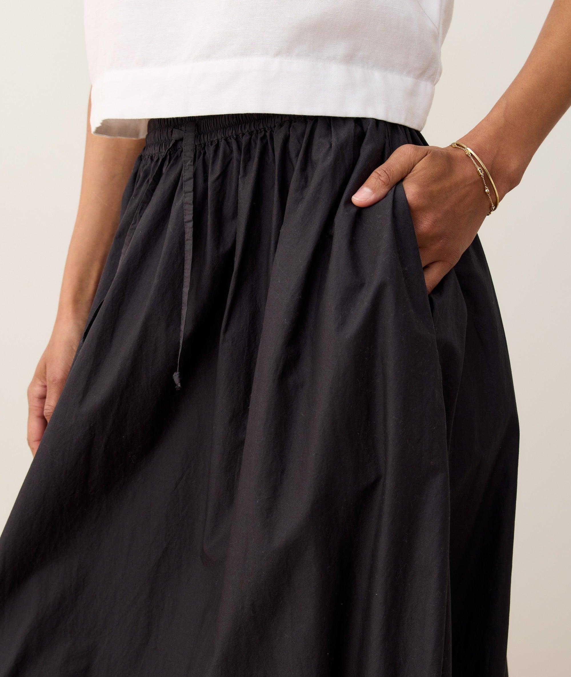 Ryland Eyelet Drawstring Skirt Product Image