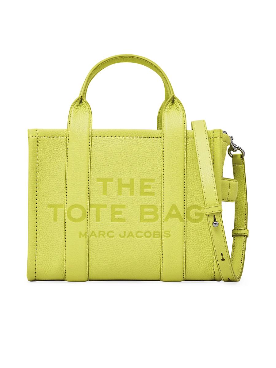 Womens The Leather Small Tote Bag Product Image