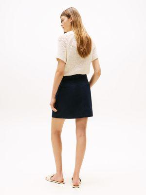 Stretch-Cotton Chino Skirt Product Image