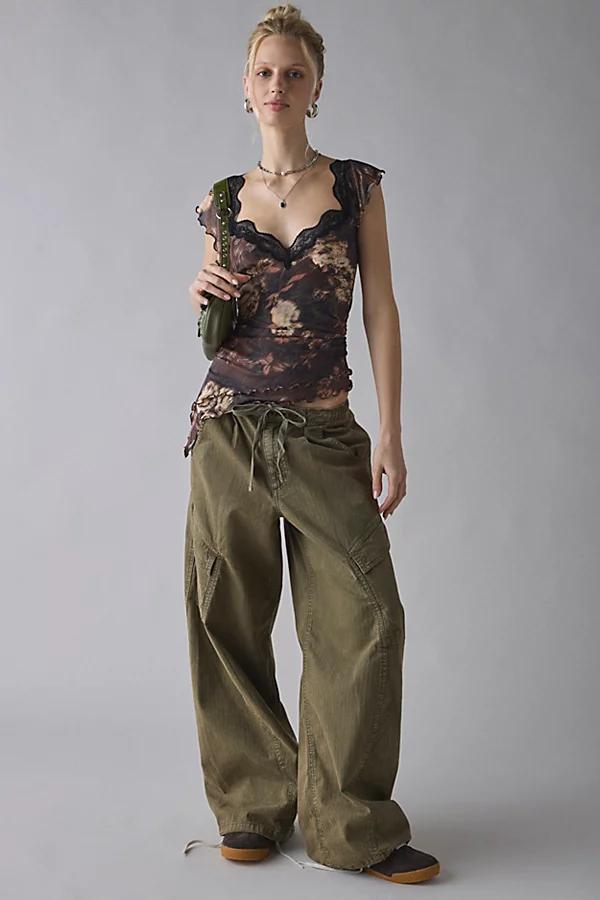 BDG Station Cocoon Baggy Barrel Leg Cargo Pant Womens at Urban Outfitters Product Image