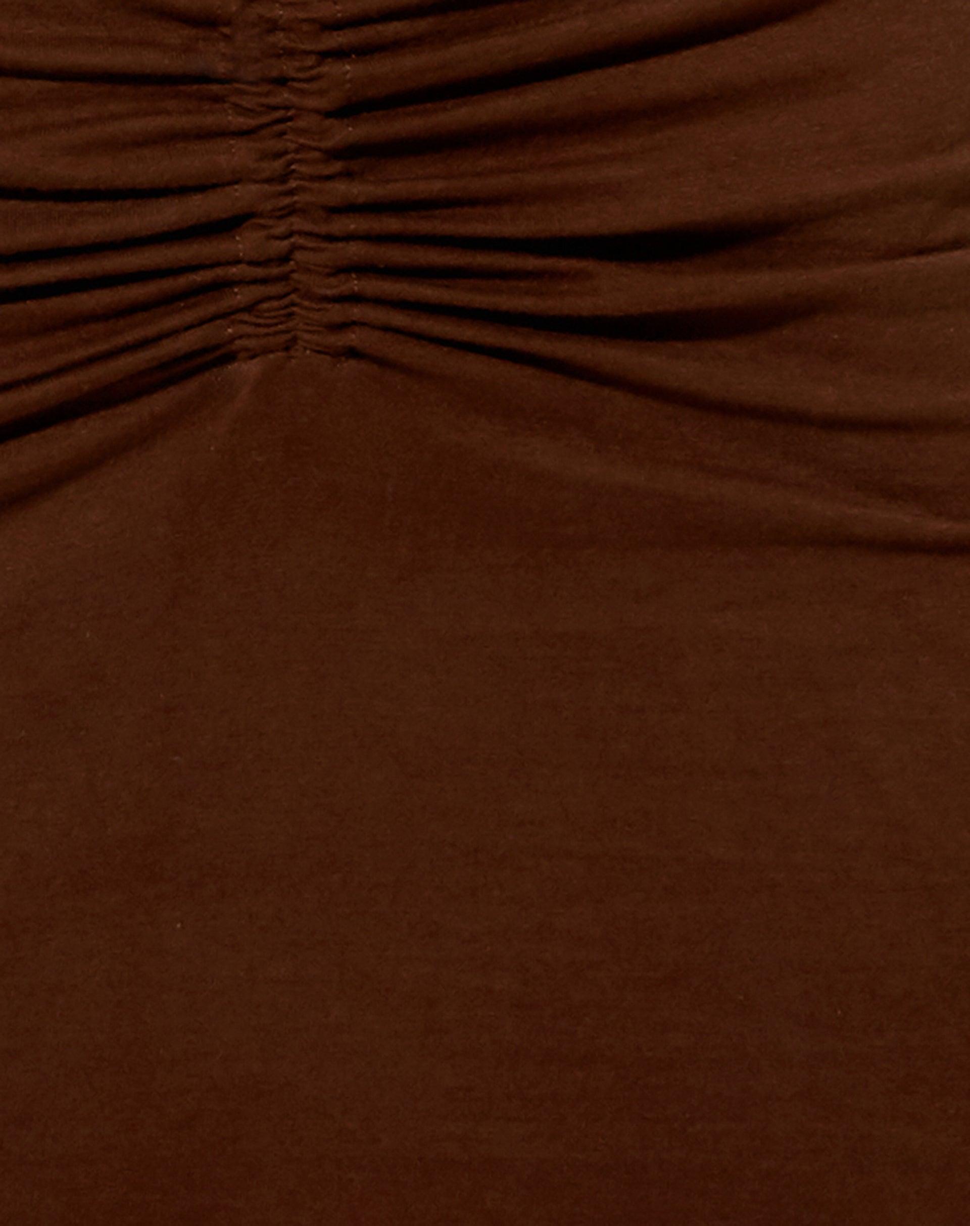 Ejon Mini Skirt in Cocoa Product Image