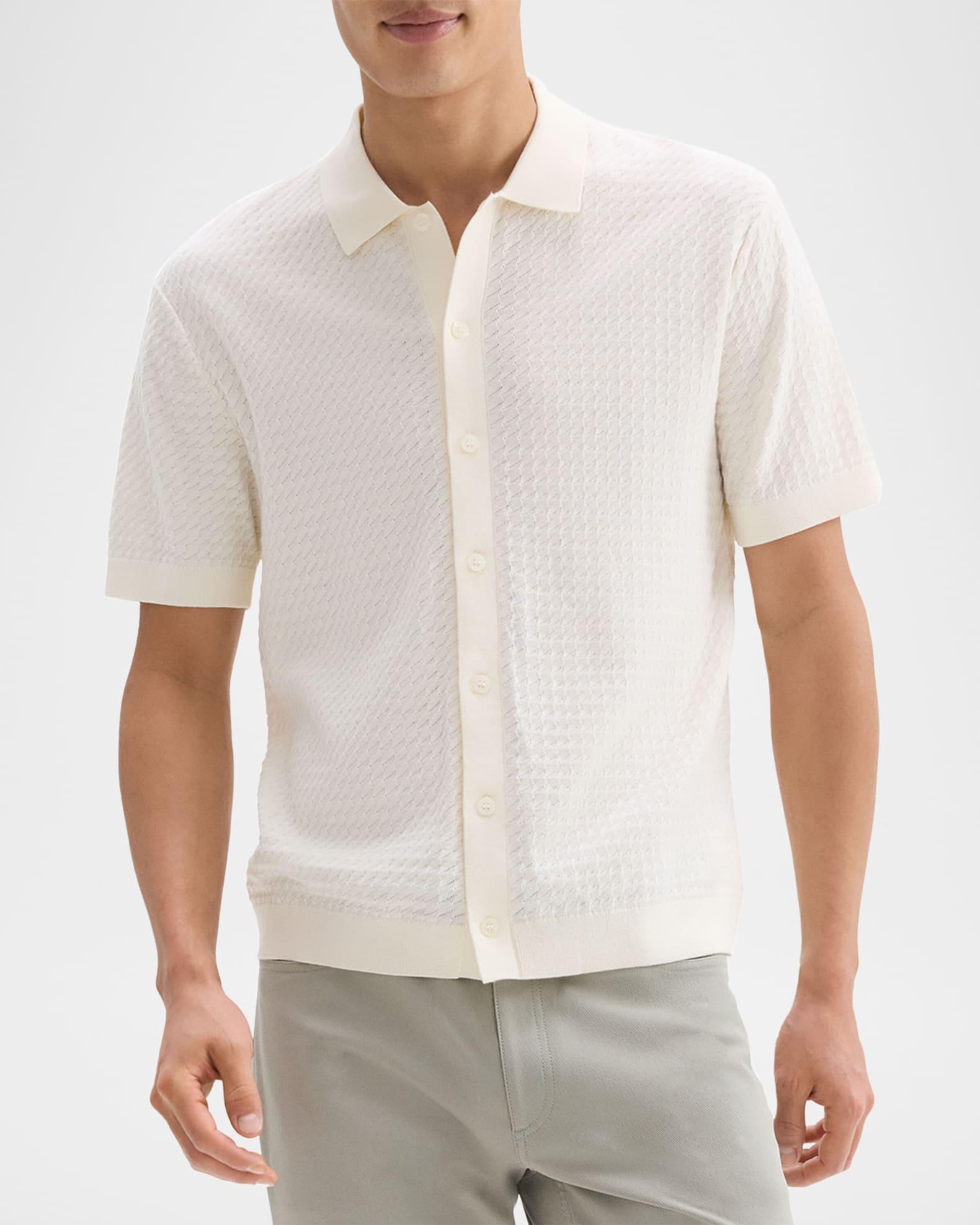 Men's Cairn Cotton Waffle-Knit Shirt Product Image