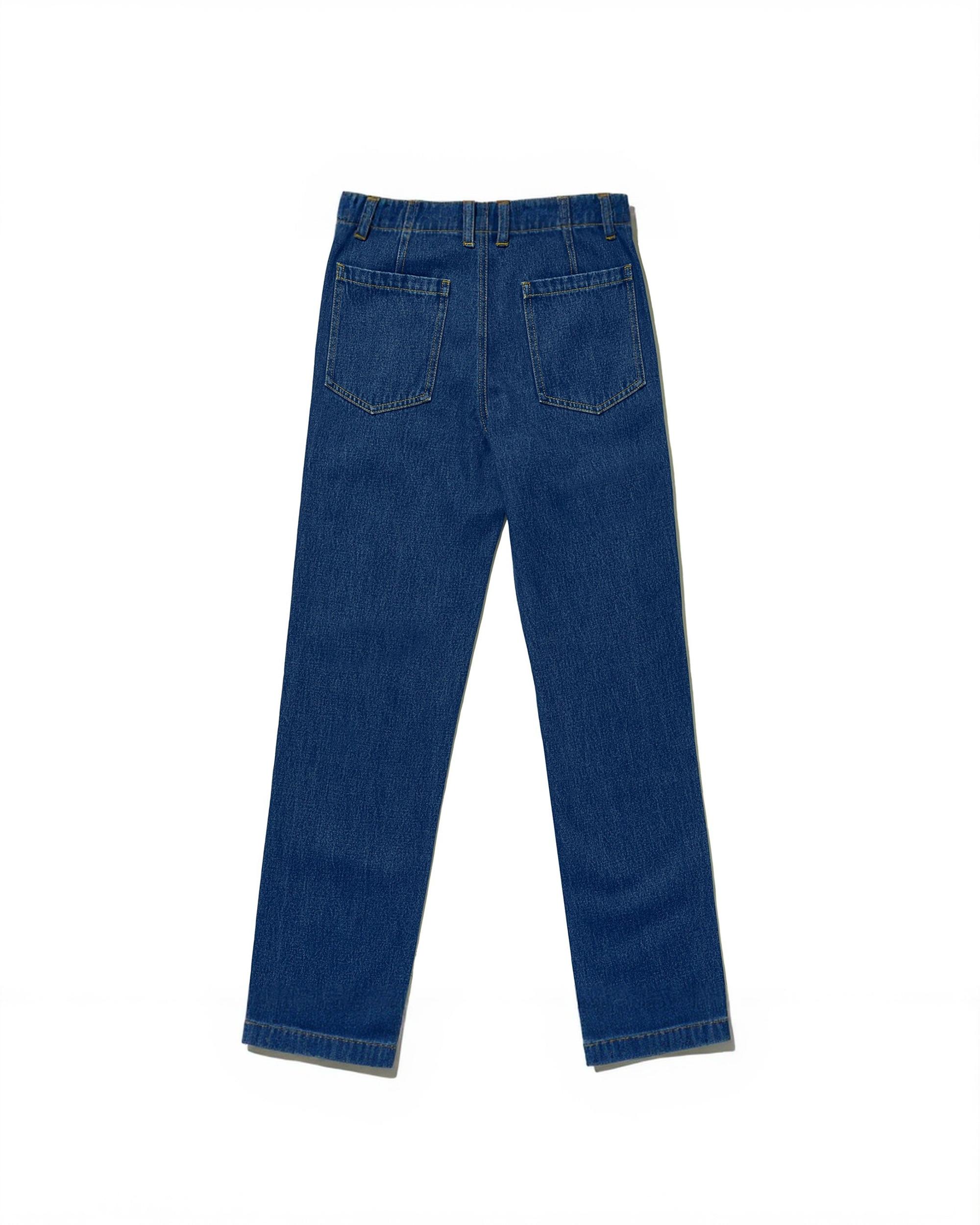 The Denim City Pants - Dark Denim Female Product Image