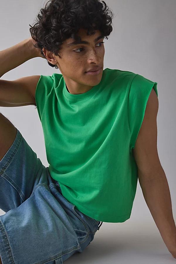 BDG Grayson Solid Cutoff Muscle Tank Top Mens at Urban Outfitters Product Image