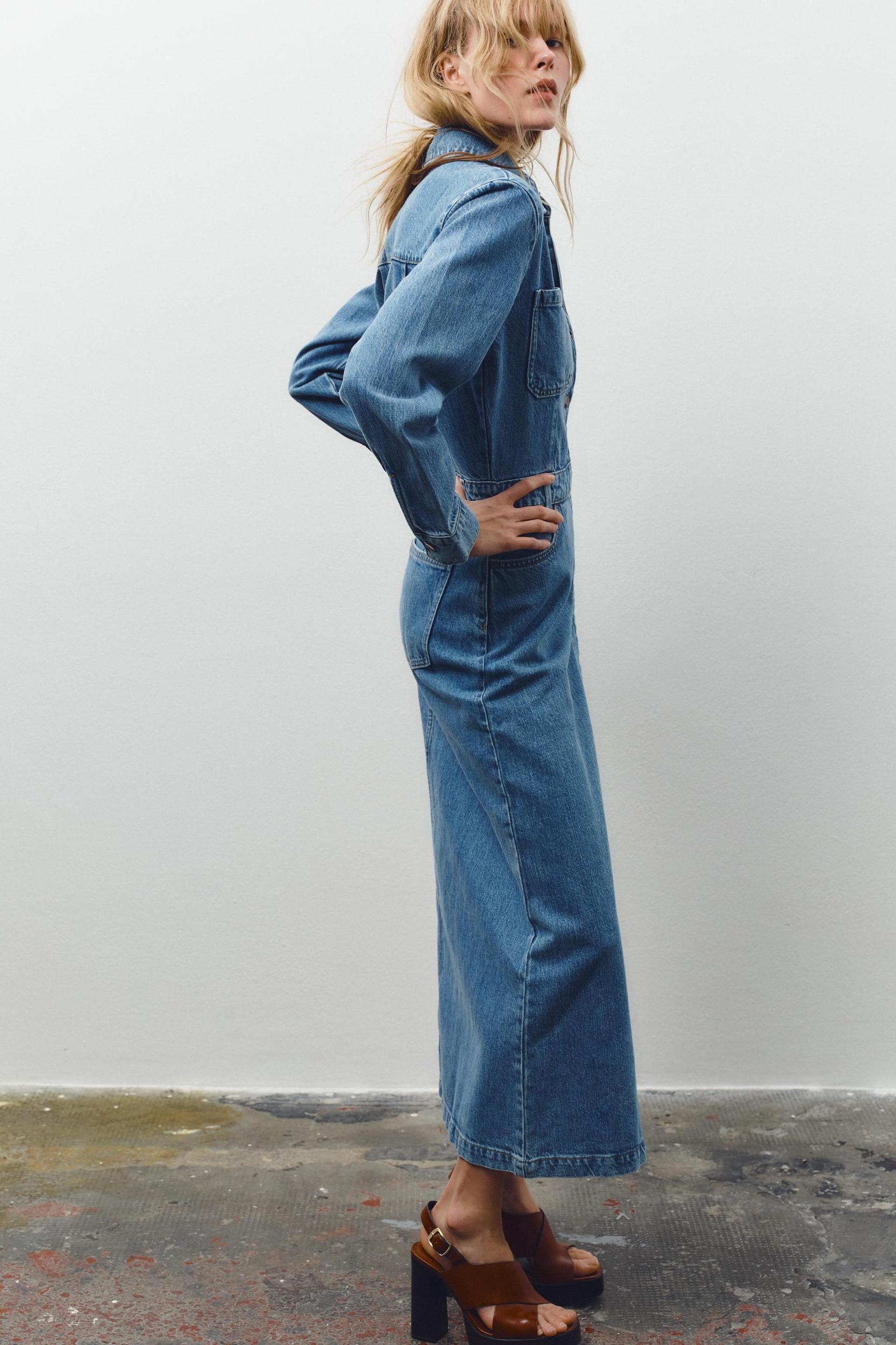 Z1975 LONG DENIM DRESS Product Image