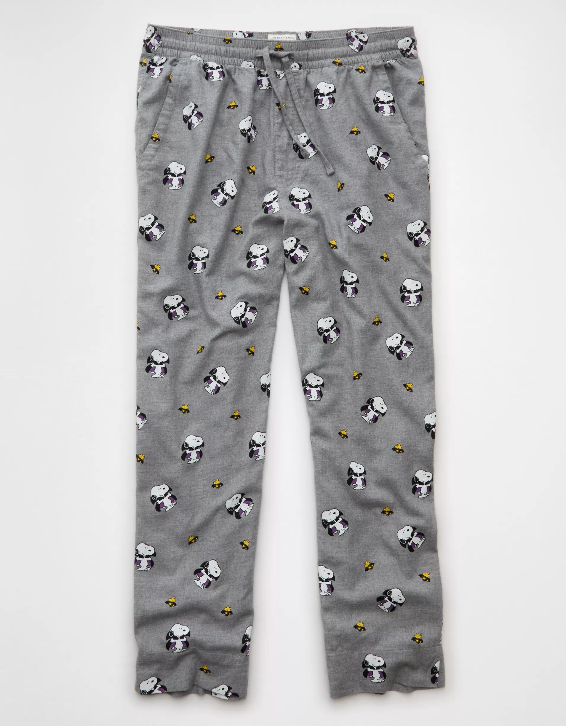 AE Snoopy Halloween Flannel Pant Product Image