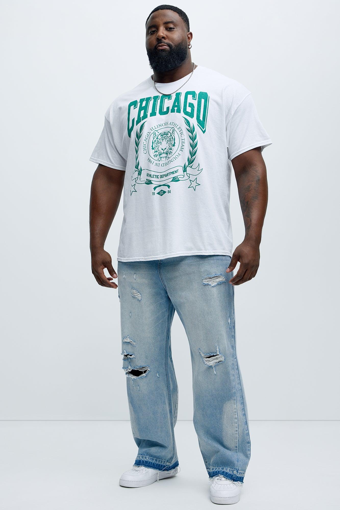Chicago Athletics Dept. Short Sleeve Tee - White Product Image