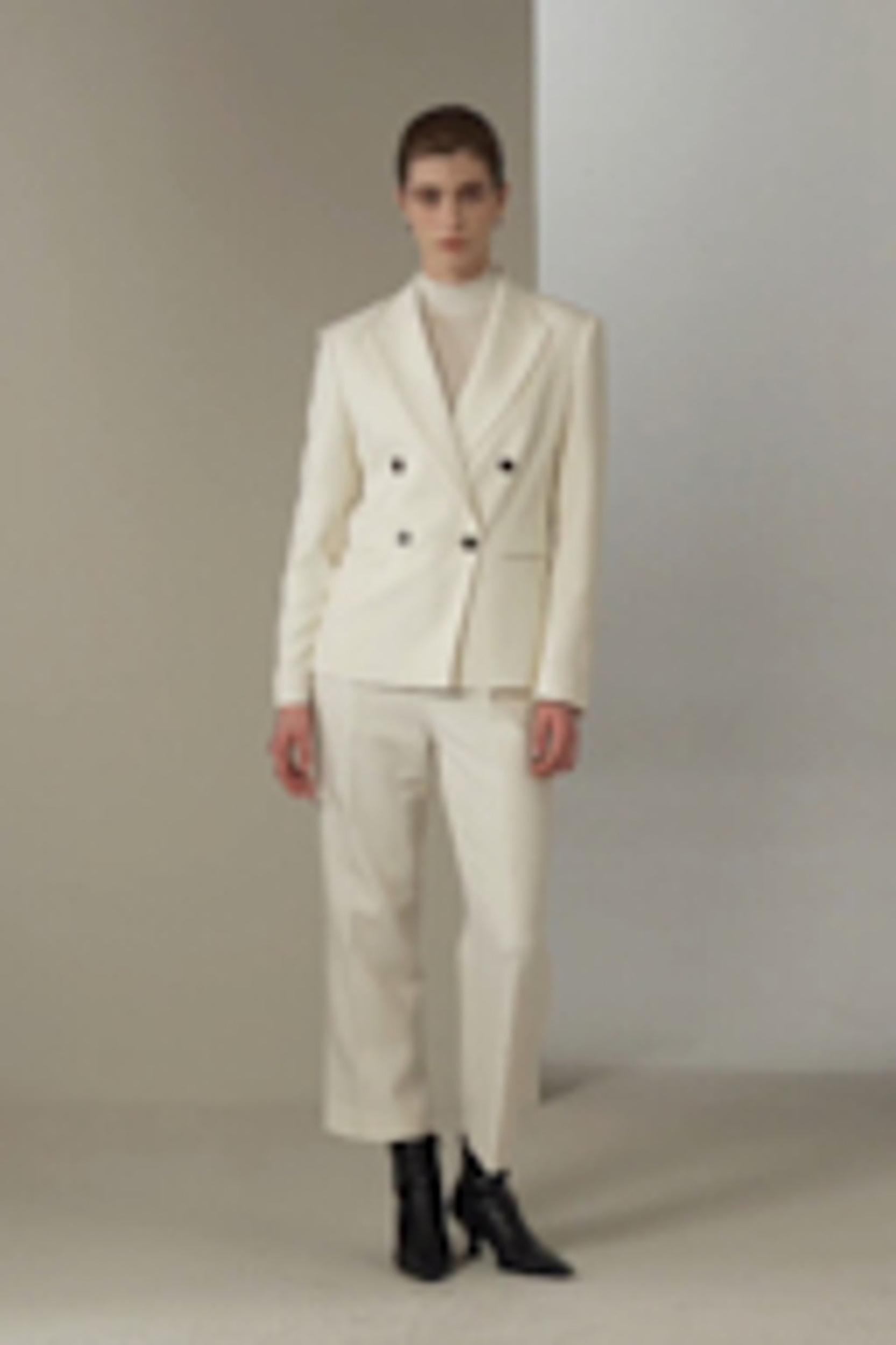 Double-Breasted Wool Blazer Product Image