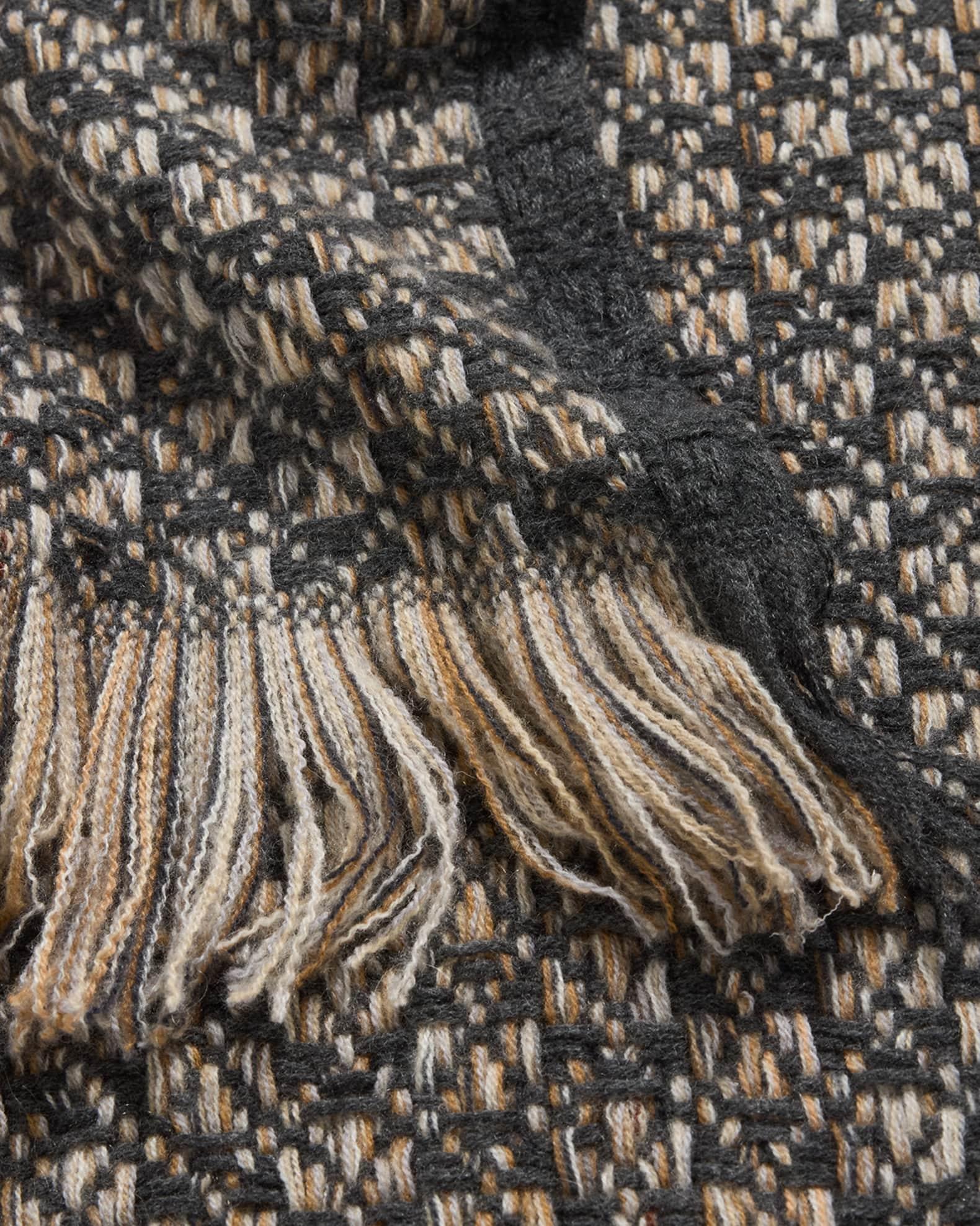 Knit Cashmere Scarf  Product Image