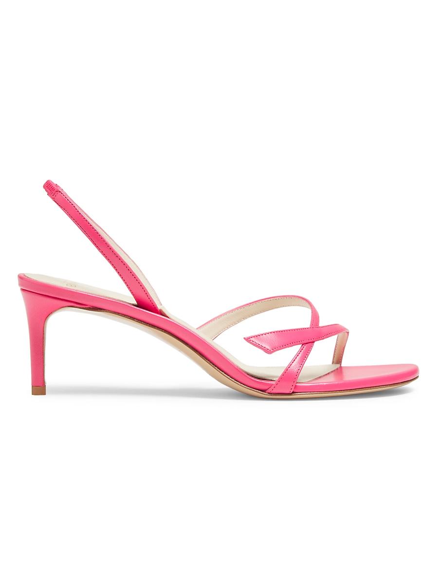 Womens Tita 60MM Leather Slingback Sandals Product Image