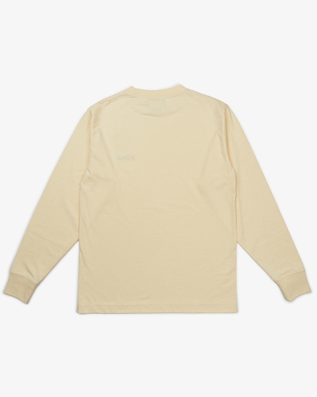 Foxtrot Long Sleeve Tee - Bone White Product Image