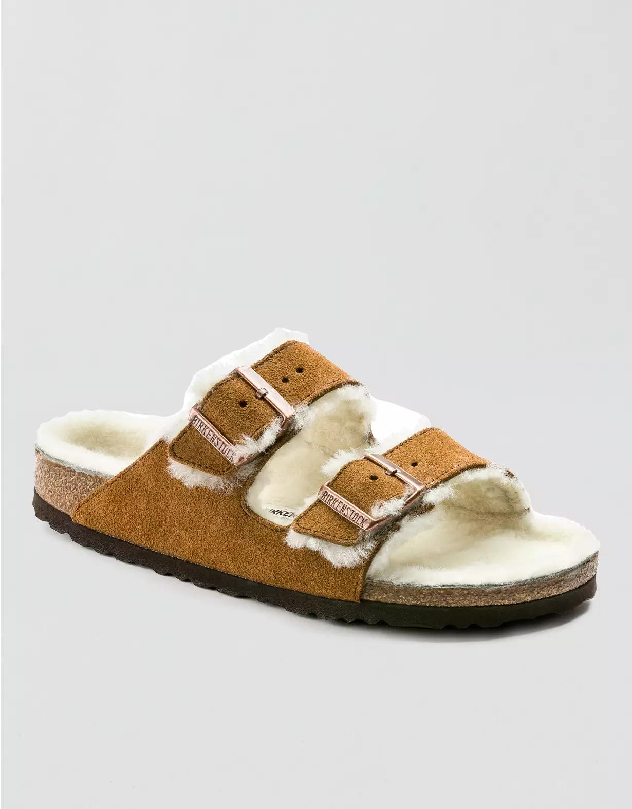 Birkenstock Shearling Arizona Sandal Product Image