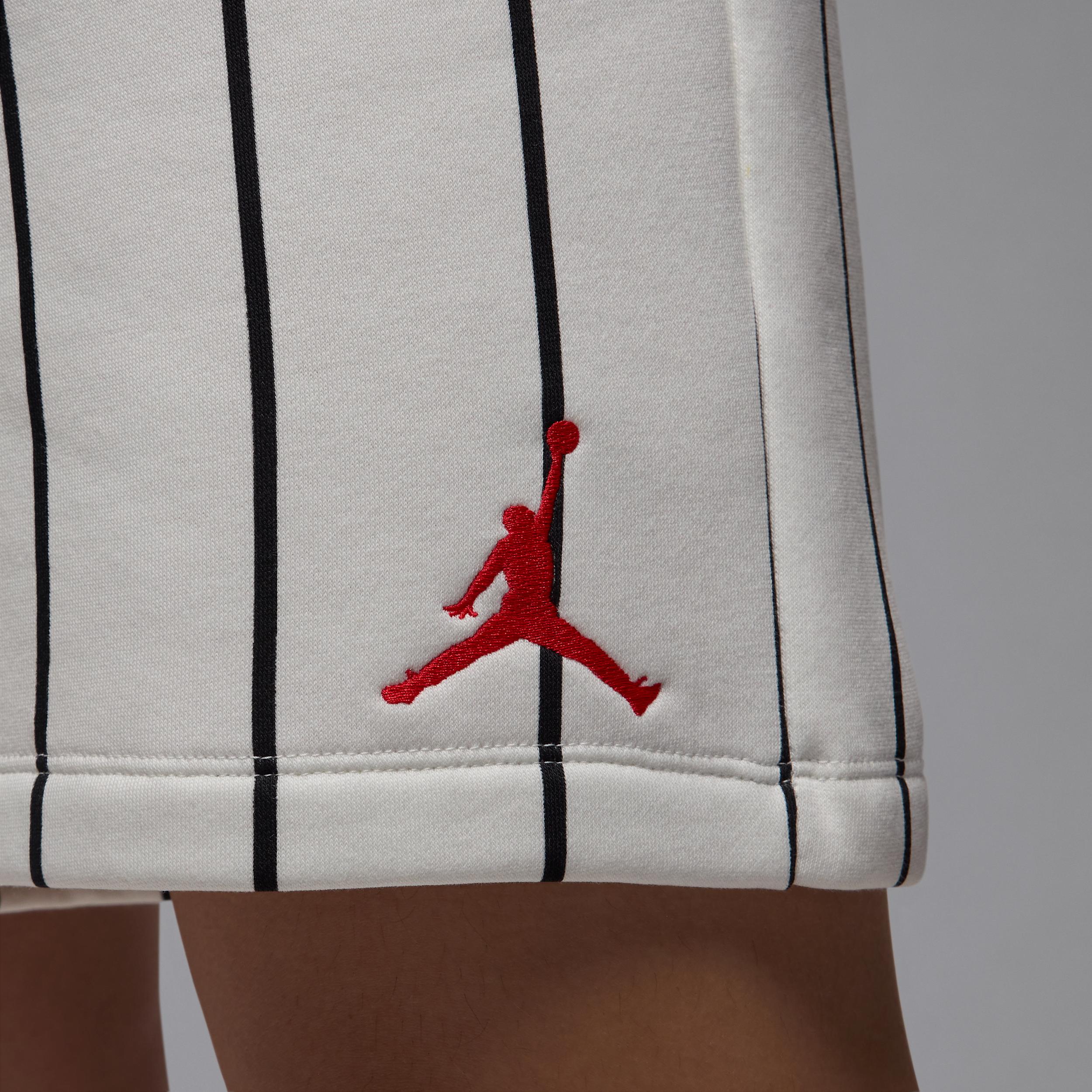 Jordan Mens Jordan Brooklyn Diamond 45 Fleece Shorts - Mens Summit White/Off Noir Product Image