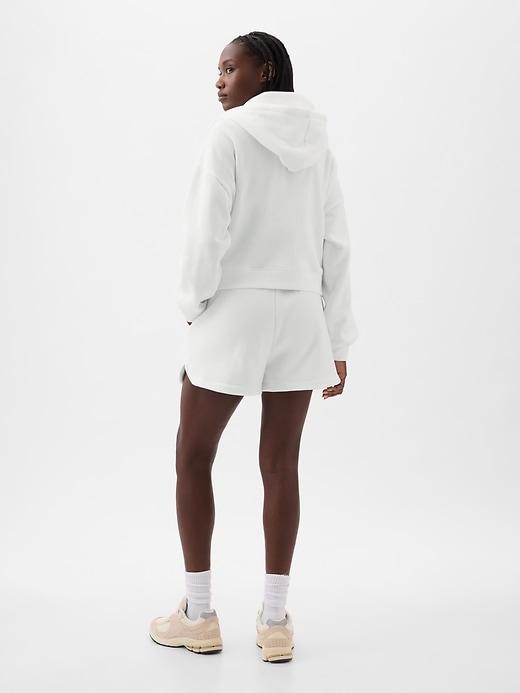 VintageSoft Crop Hoodie Product Image