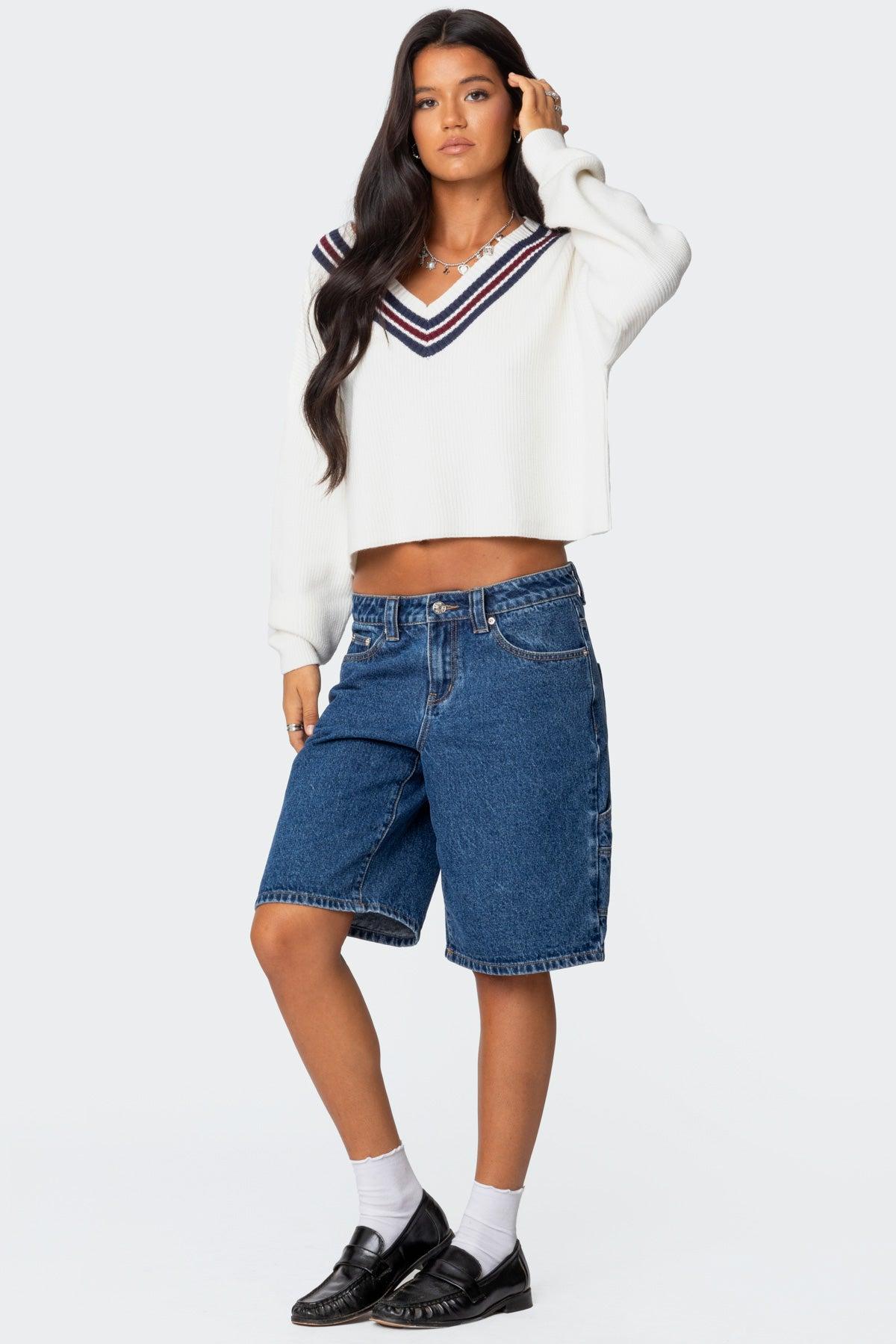 Lauryl V Neck Sweater Product Image