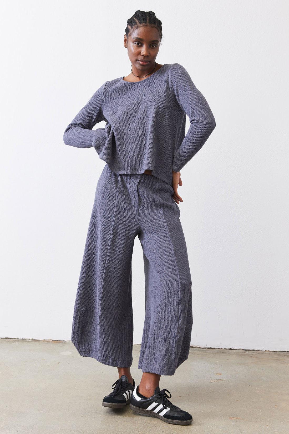 Not Your Average Wide Leg Jacquard Pants Product Image