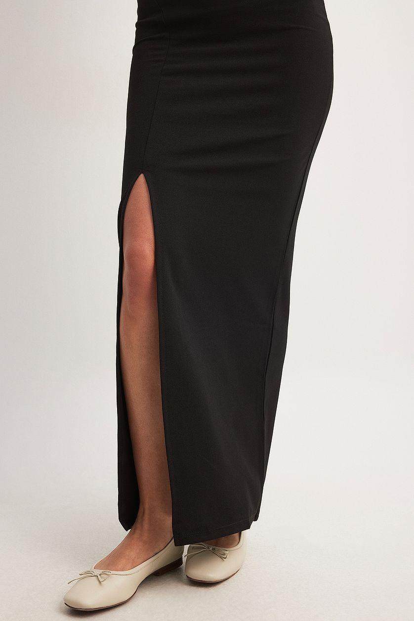 Slit Jersey Skirt Product Image
