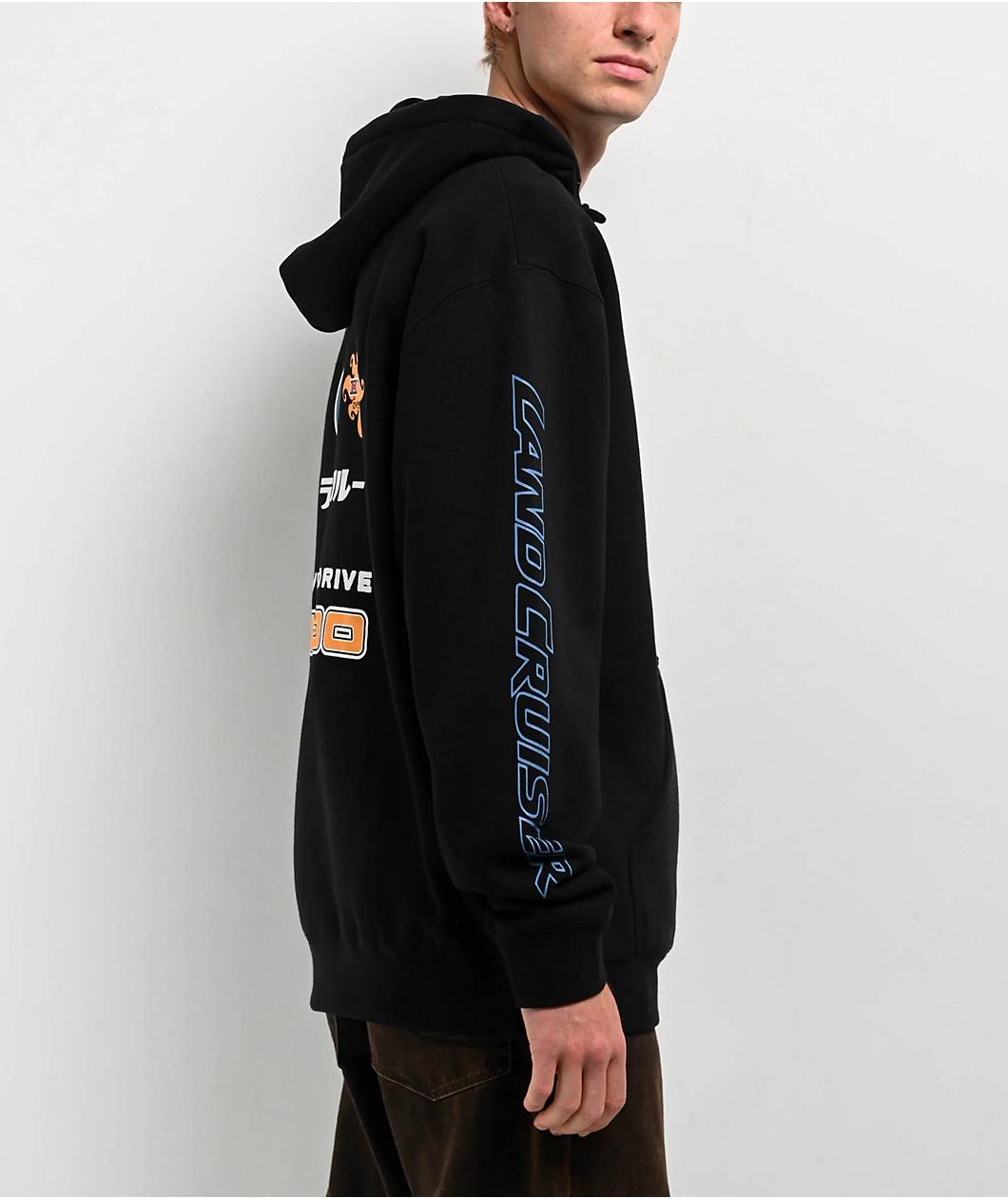 HUF x Land Cruiser Sahara Rally Black Hoodie Product Image