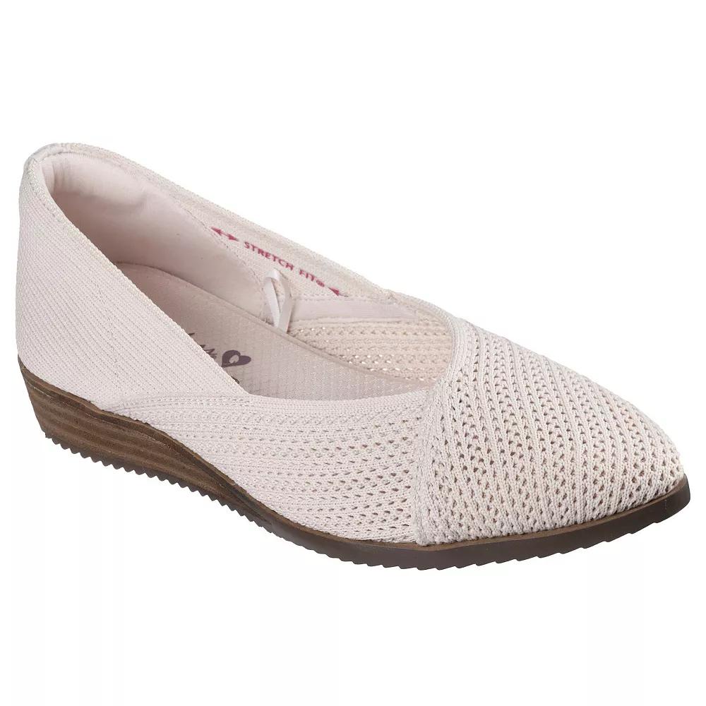 Skechers Cleo® Sawdust Sweet Sensation Women's Shoes, Size: 8.5, Natural Product Image