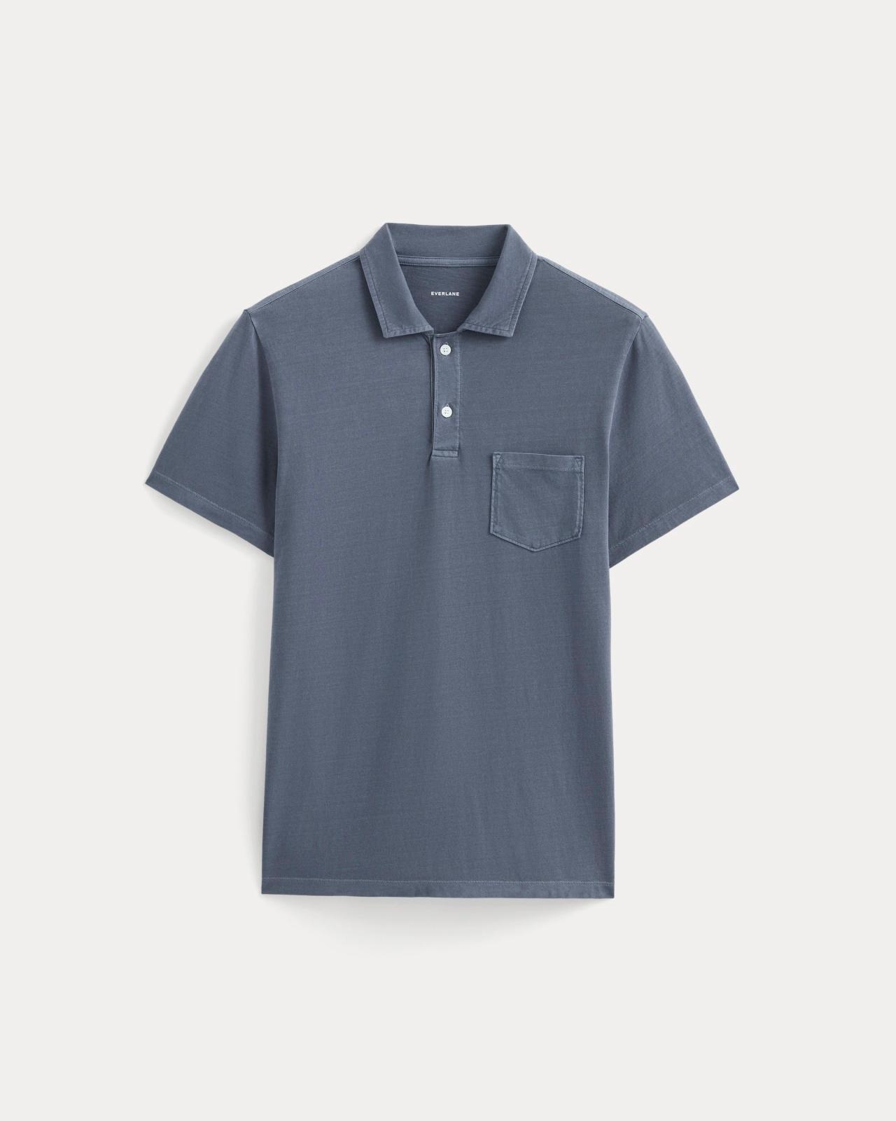 The Essential Organic Garment-Dyed Polo Product Image