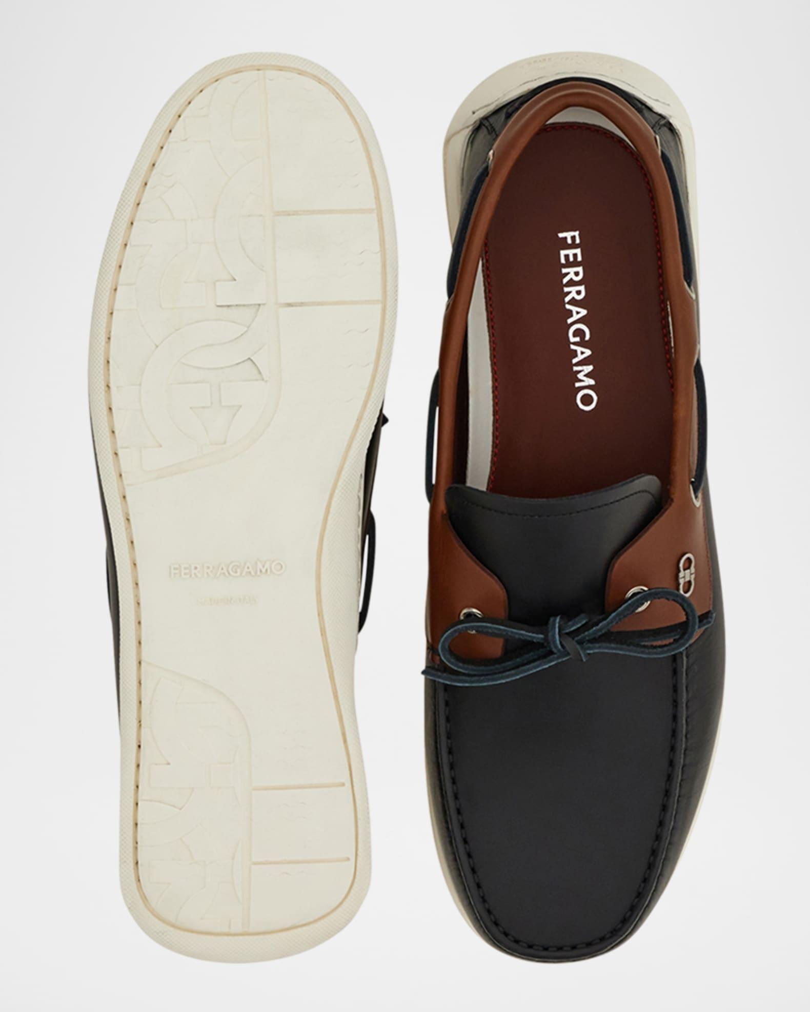 Men's Chambeliboat Leather Loafers Product Image