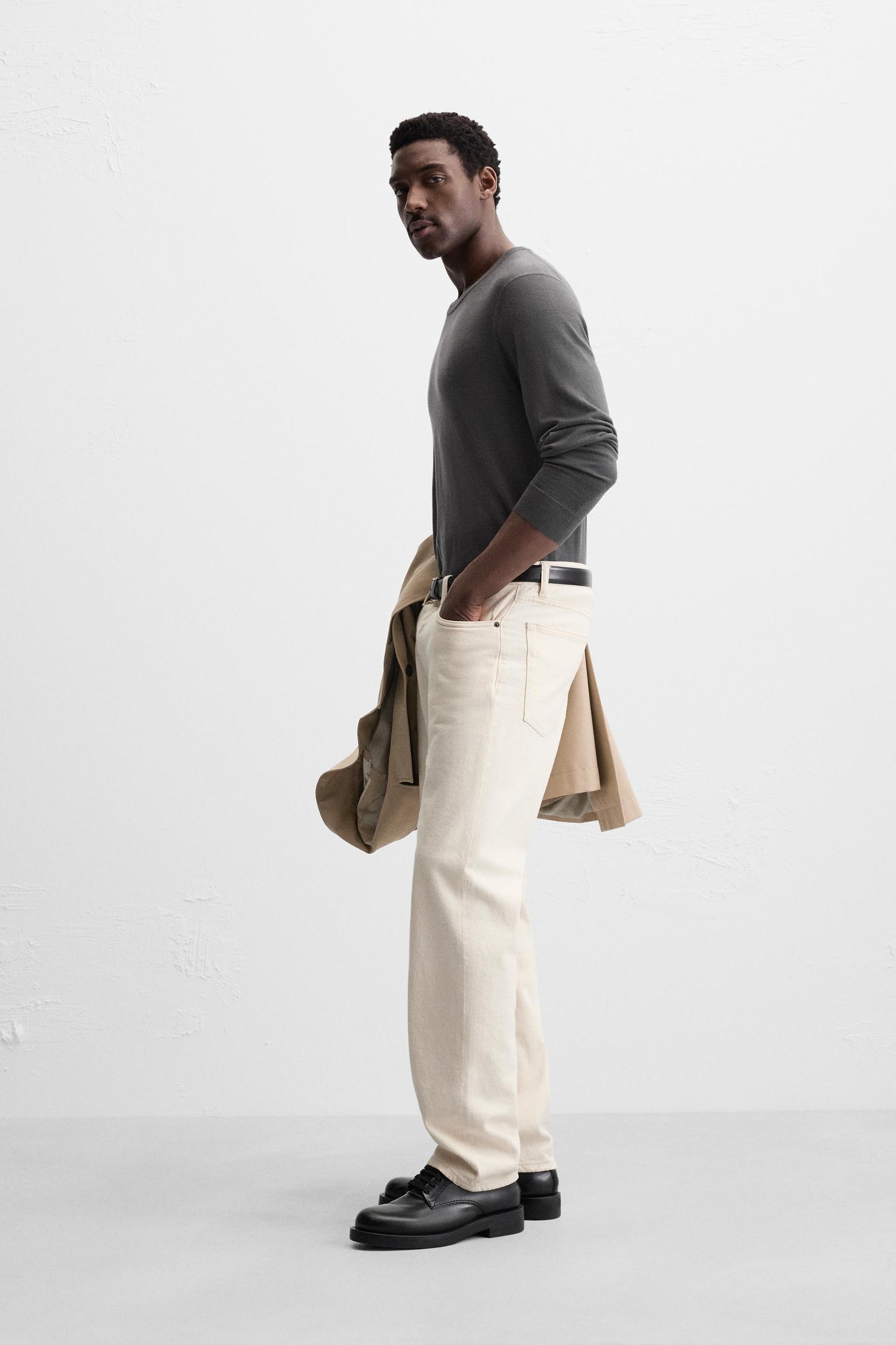 MERCERIZED WOOL SWEATER Product Image