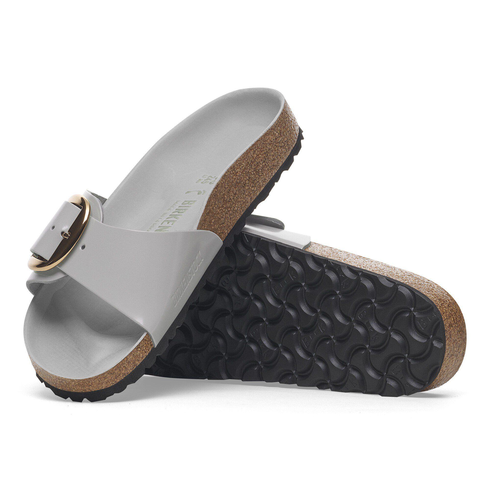 Madrid Big Buckle Natural Leather Patent Product Image