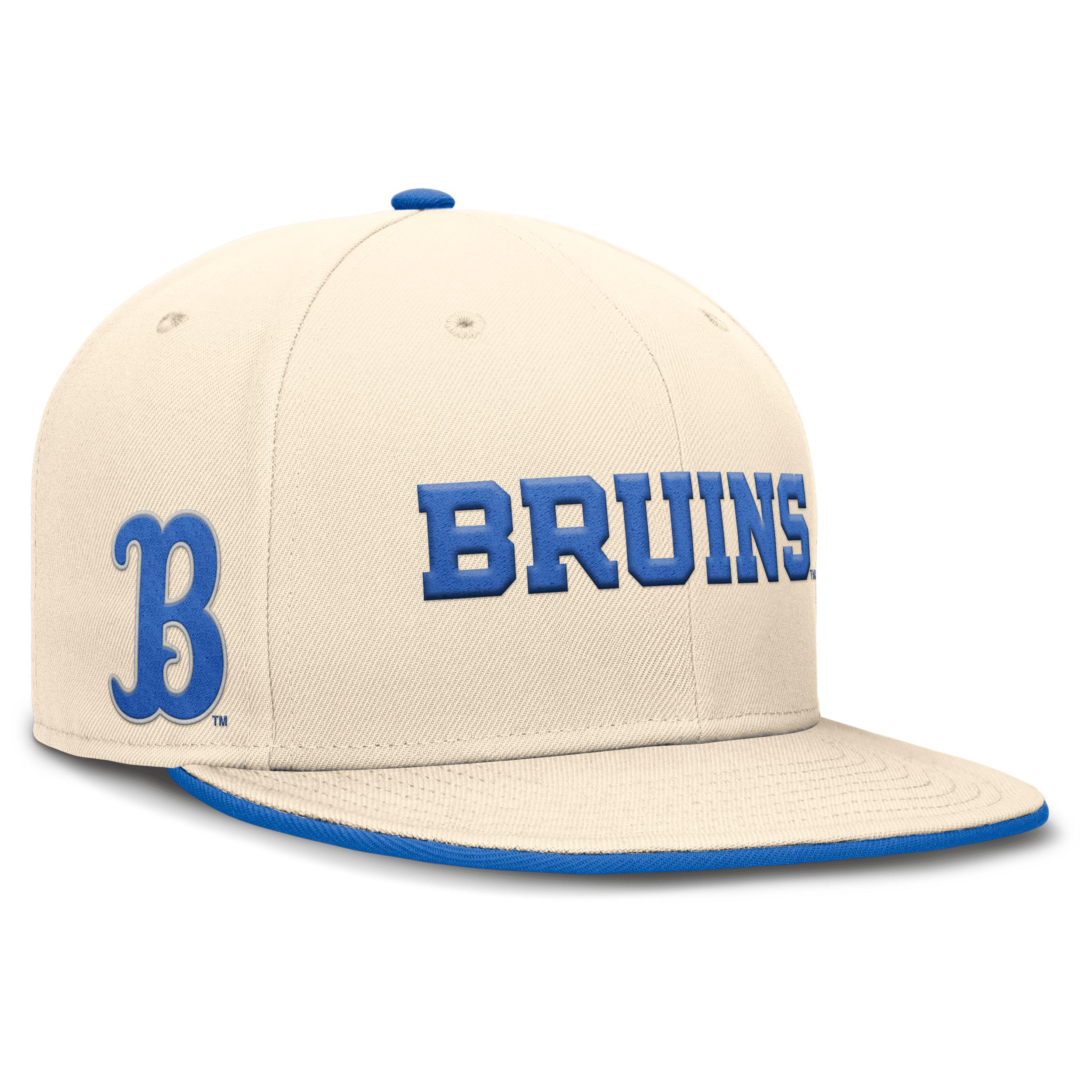 Mens UCLA Bruins Primetime True Jordan Brand Dri-FIT College Fitted Hat | JC110C3HUCL-4EN Product Image