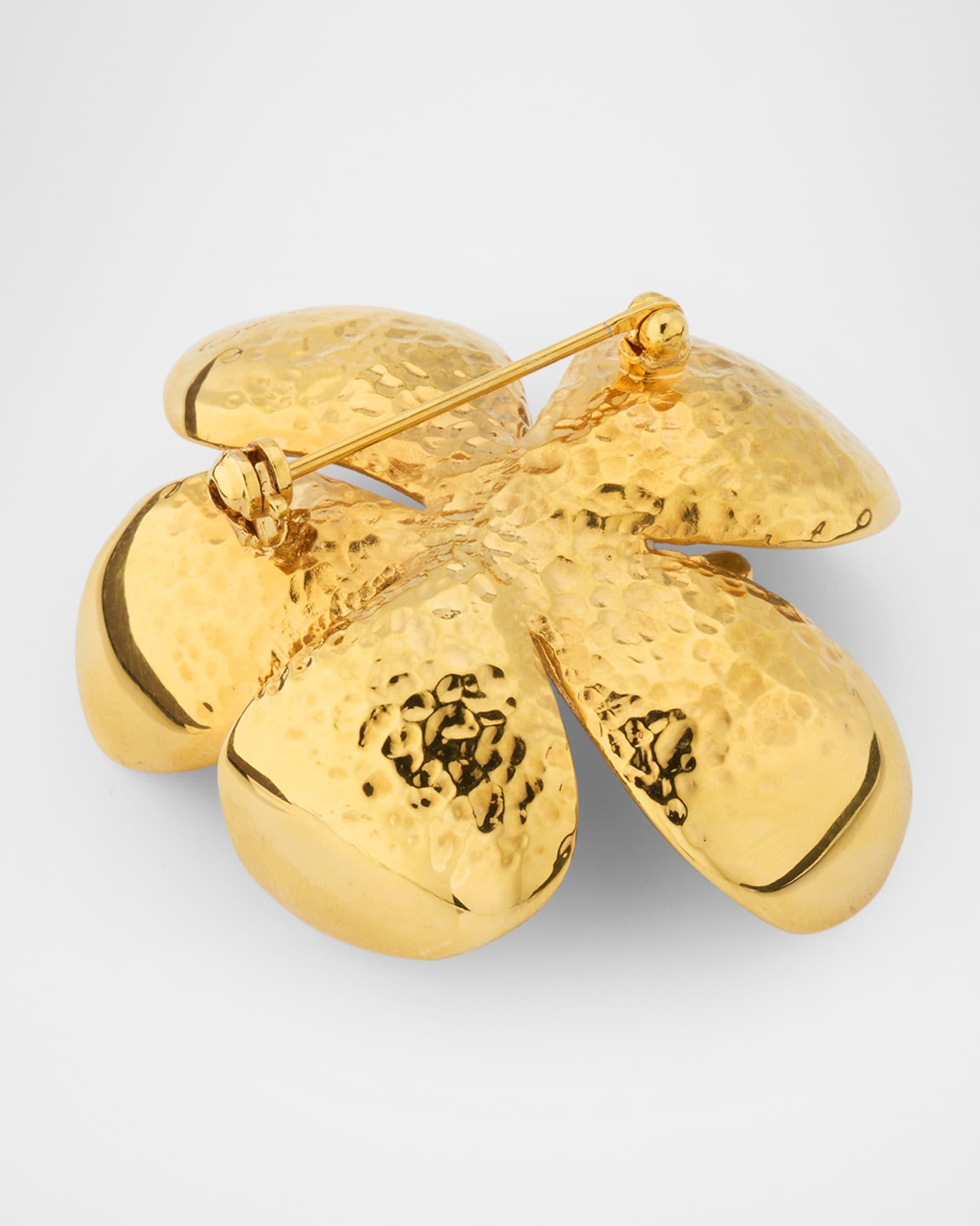 Cherry Blossom Enamel Brooch Product Image