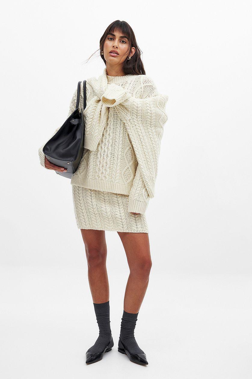 Cable Knitted Sweater Product Image