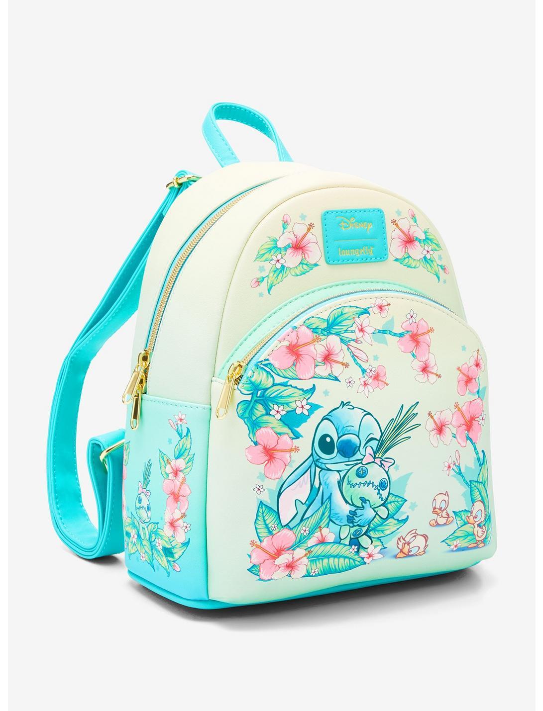 Loungefly Disney Stitch Floral Mini Backpack Product Image