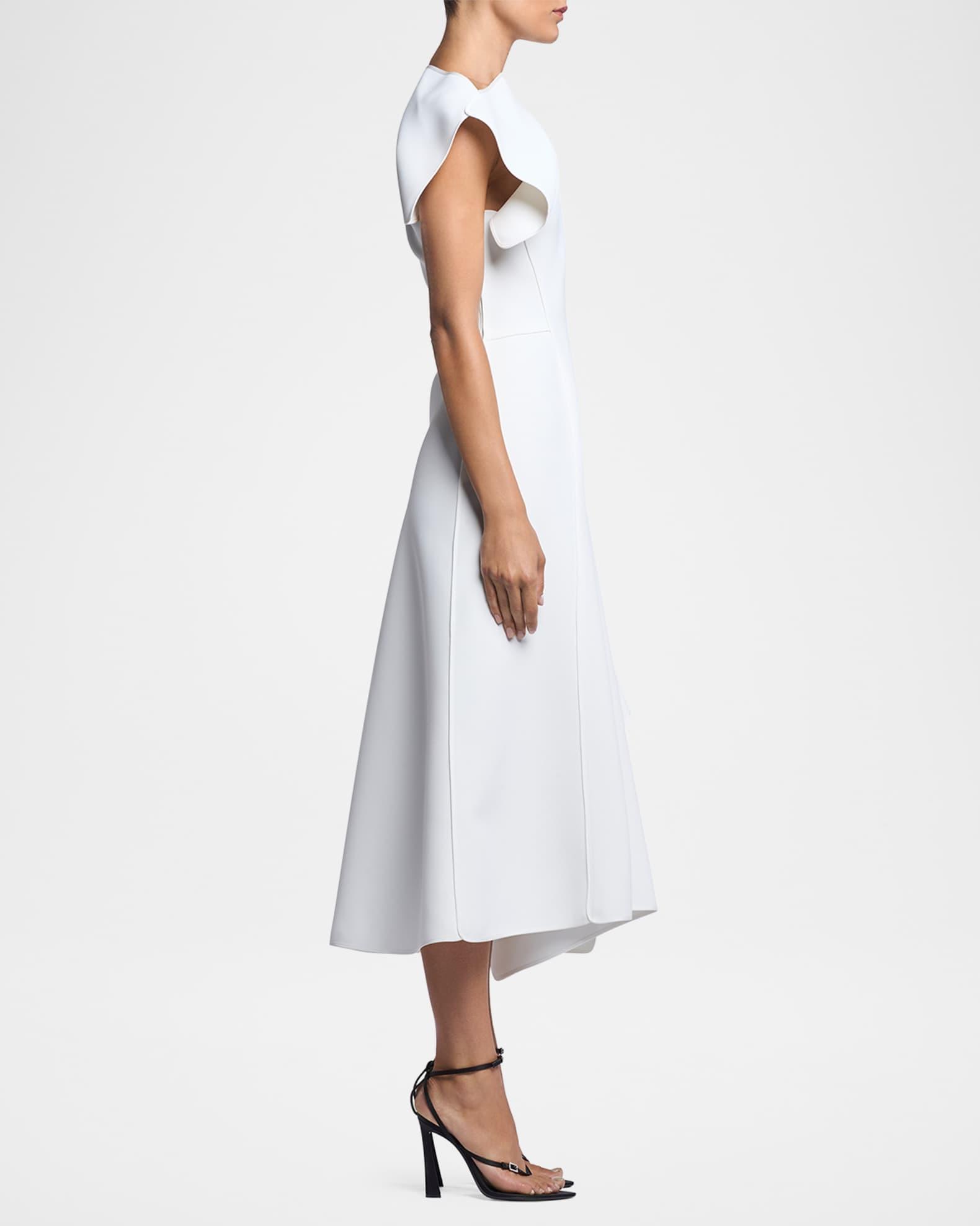 Diadem Off-The-Shoulder Short-Sleeve Midi Dress Product Image