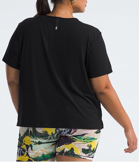 The North Face Plus Size Dune Sky Short Sleeve Tee Shirt Product Image