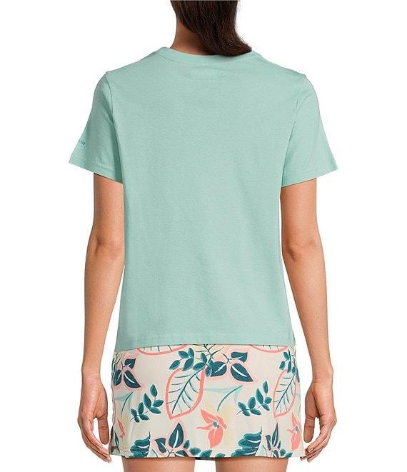 Columbia Rolling Bend Organic Cotton Graphic Print Crew Neck Short Sleeve Tee Product Image