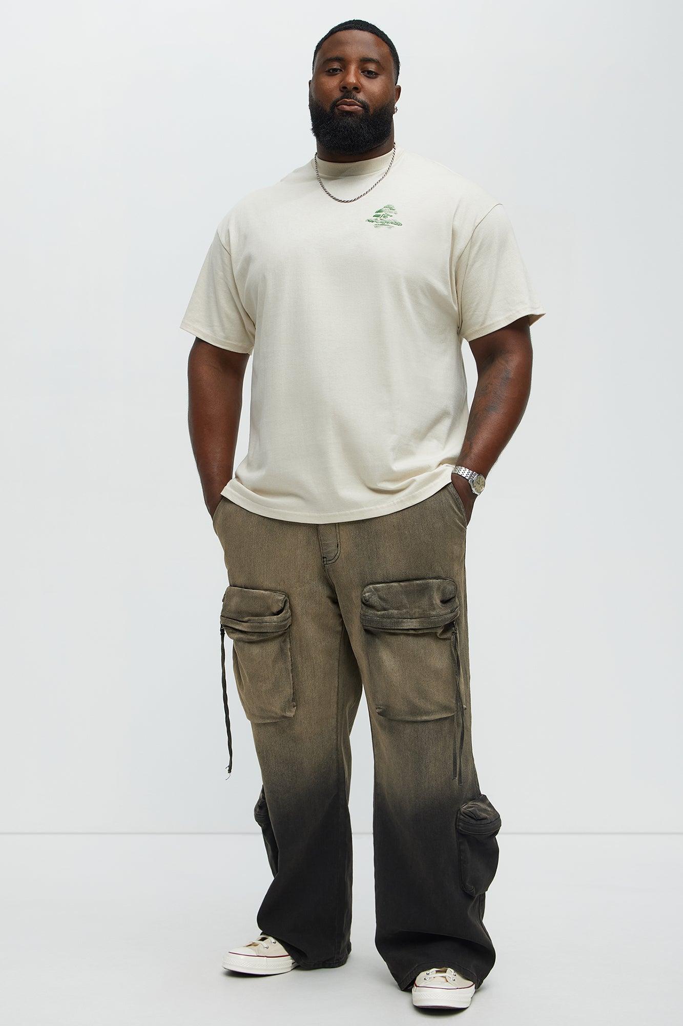 The Beautiful Art Of Bonsai Short Sleeve Tee - Cream Male Product Image