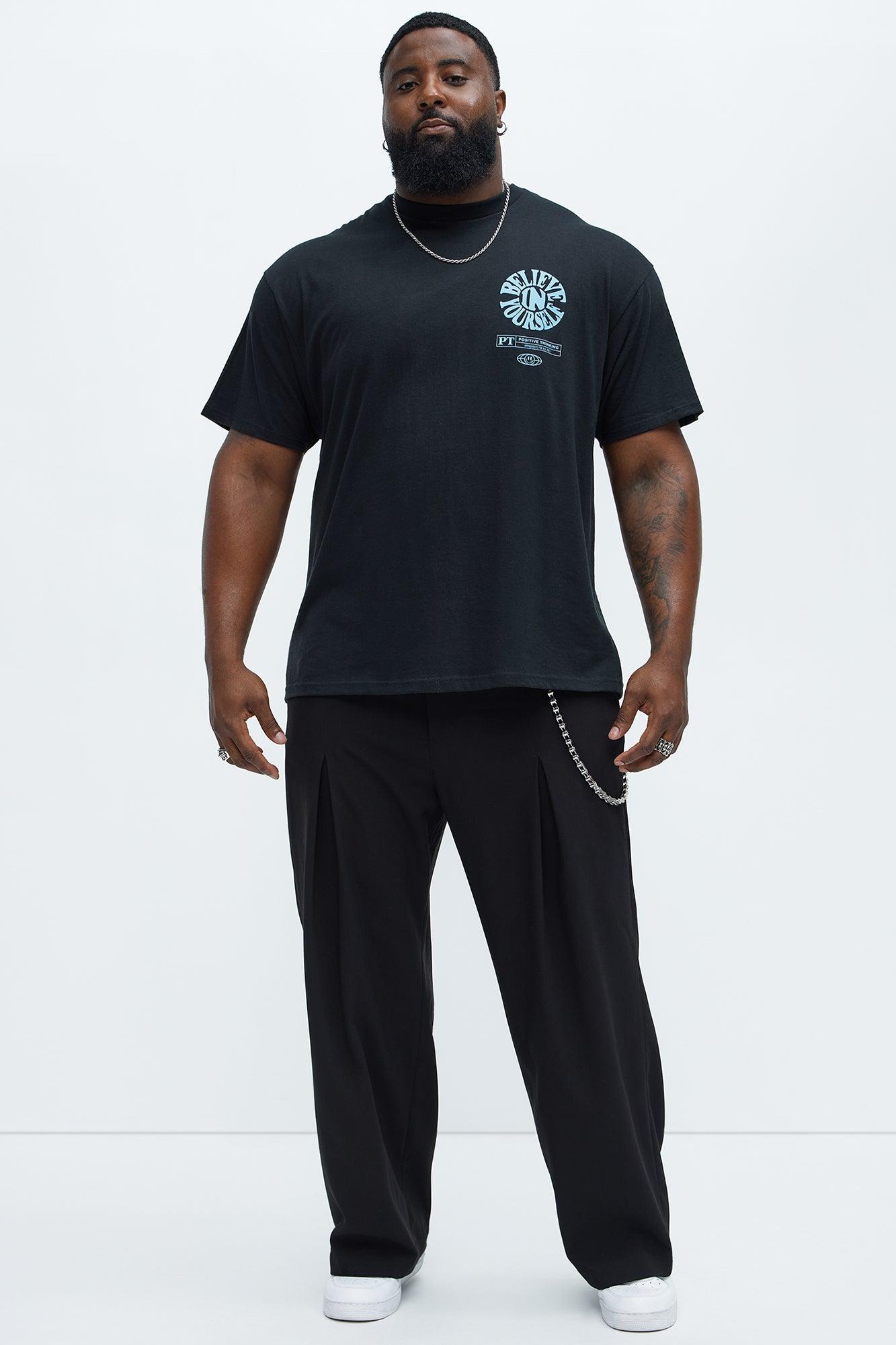 Always Believe In Yourself Short Sleeve Tee - Black Product Image