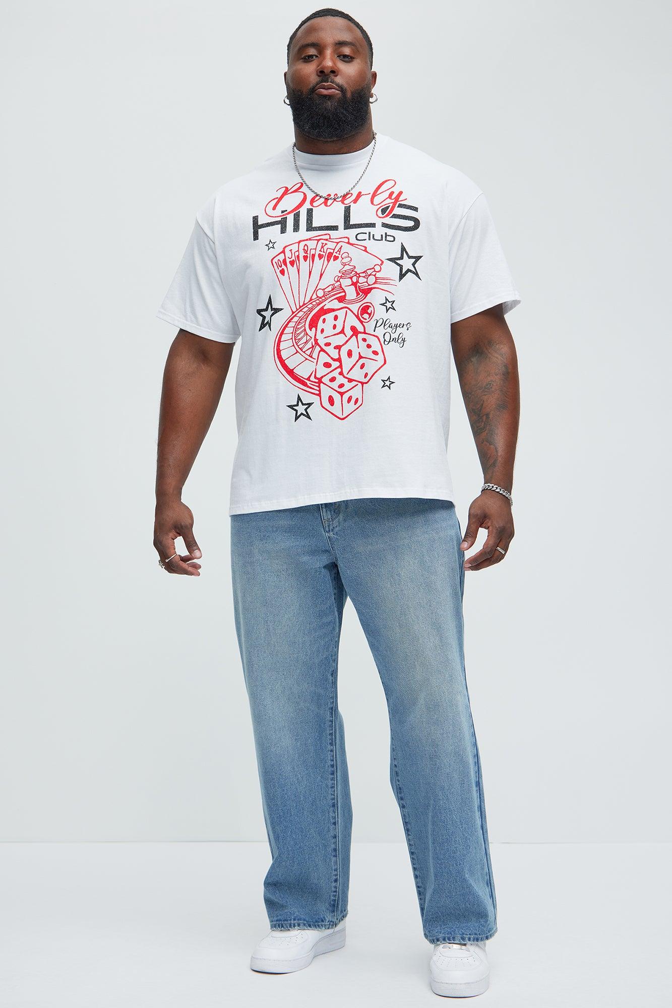 Beverly Hills Club Short Sleeve Tee - White Product Image