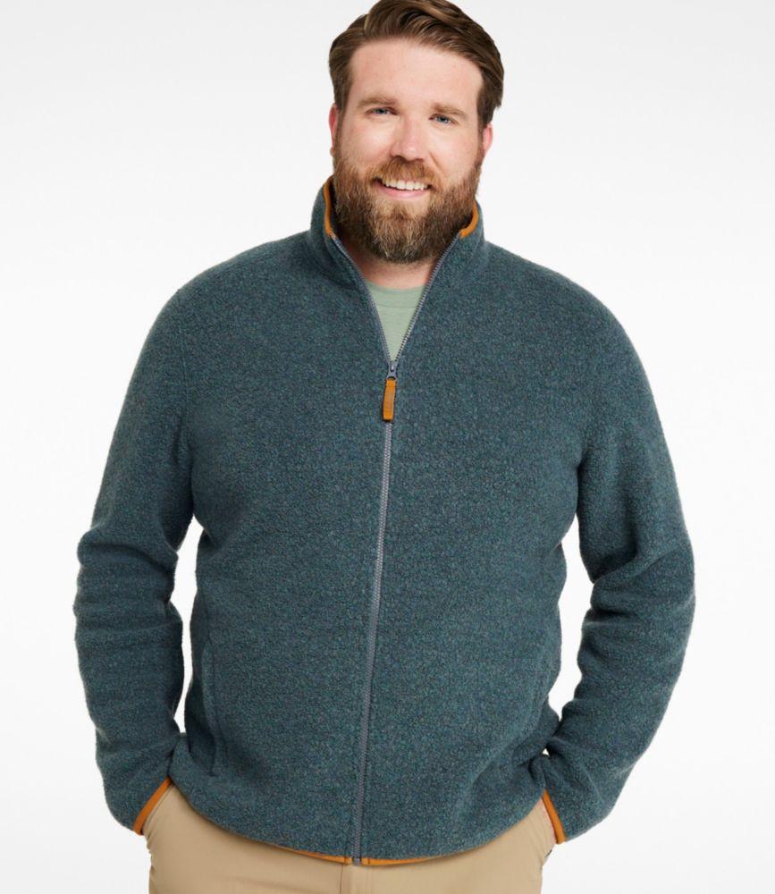 Men's All Season Wool Fleece Full-Zip Sweater Product Image