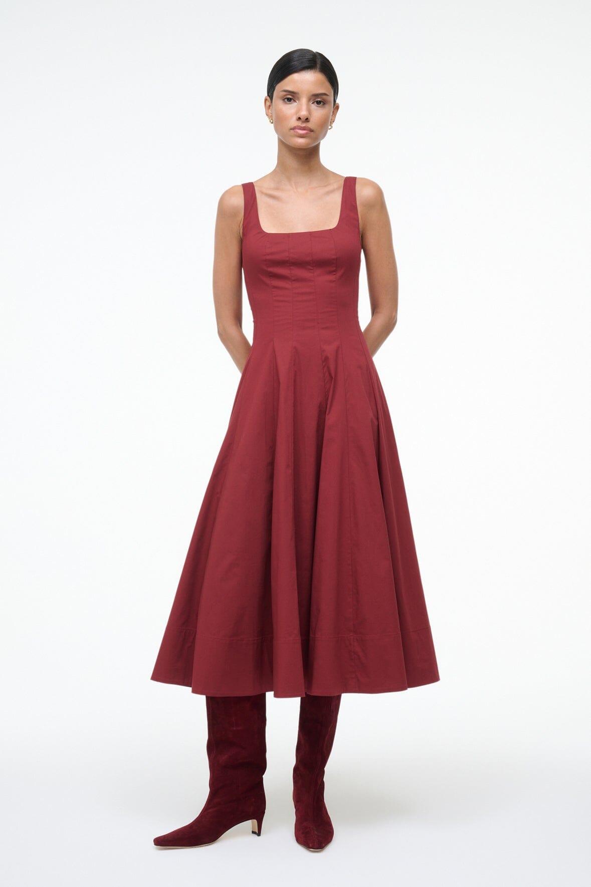 WELLS DRESS | SANGRIA Product Image